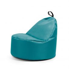 Bean Bag Round M Trend Turquoise