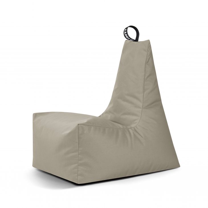 Bean Bag Icy M Glow White Grey