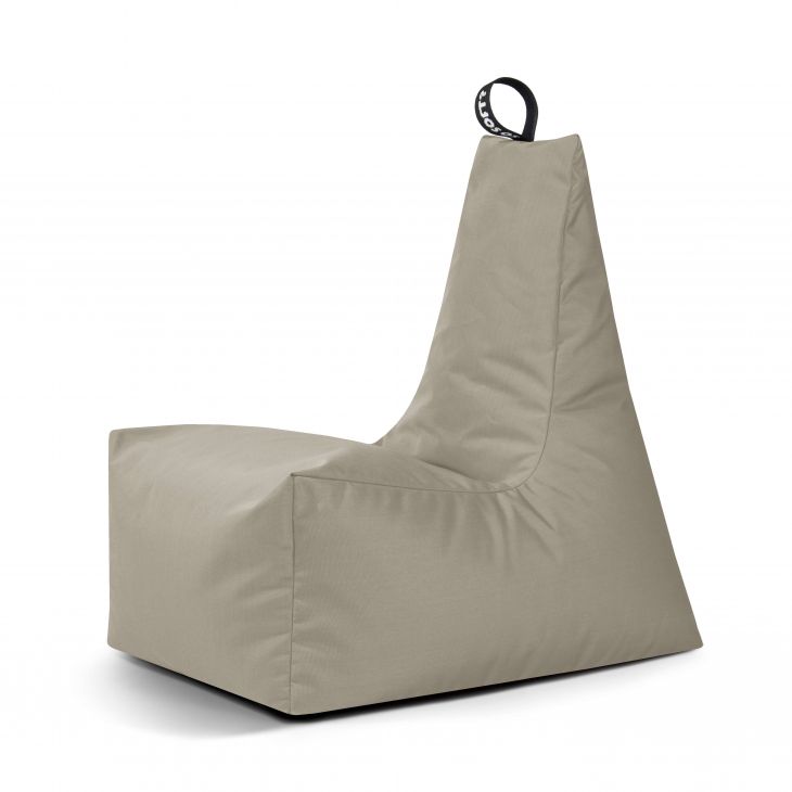 Bean Bag Icy L Glow White Grey