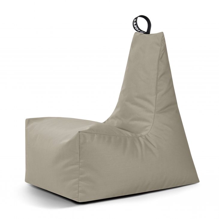 Bean Bag Icy XL Glow White Grey