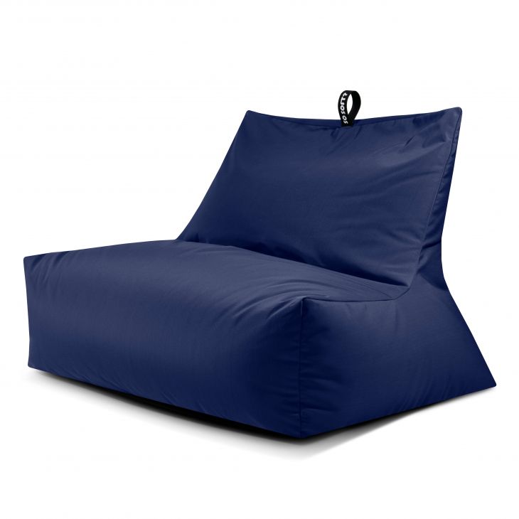Bean Bag Icy Sofa XL Glow Navy