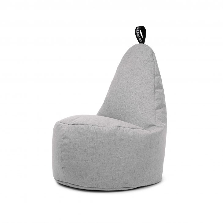 Bean Bag LU M Scandi White Grey