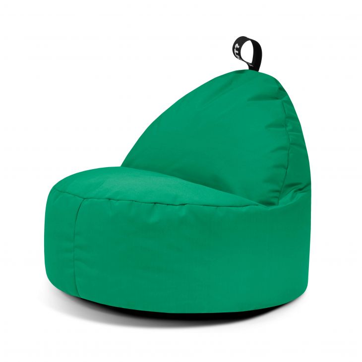 Bean Bag Round L Glow Green