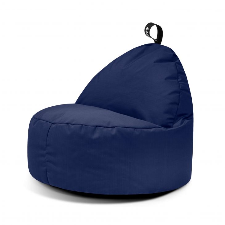 Bean Bag Round L Glow Navy