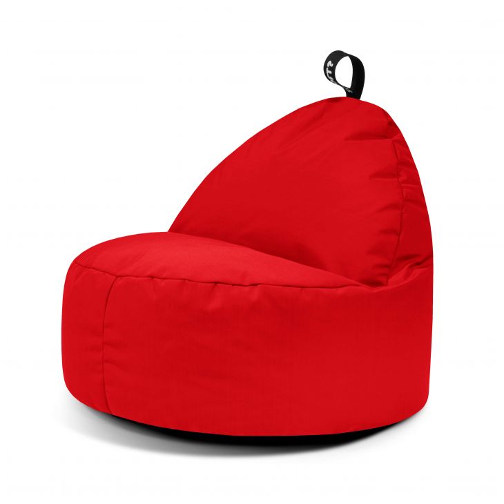 Bean Bag Round L Glow Red
