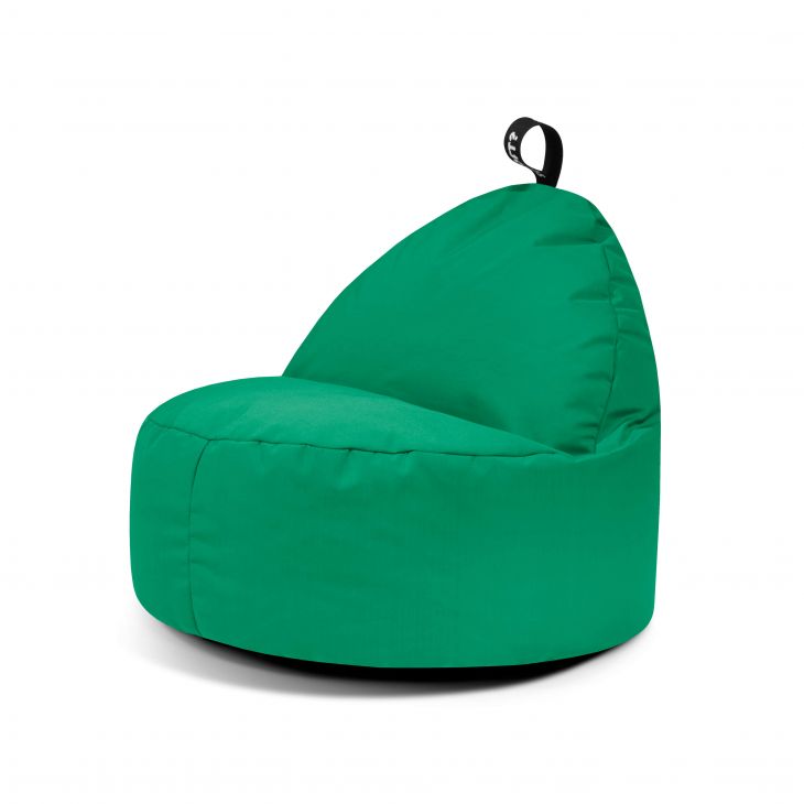 Bean Bag Round M Glow Green