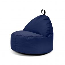 Bean Bag Round M Glow Navy