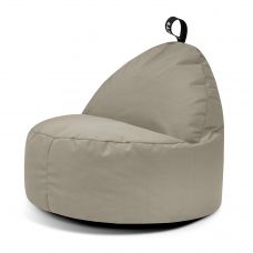 Bean Bag So Soft? Round XL Glow White Grey