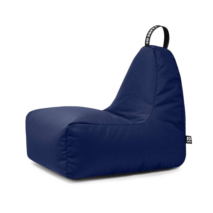 Bean Bag Chill M Glow Navy
