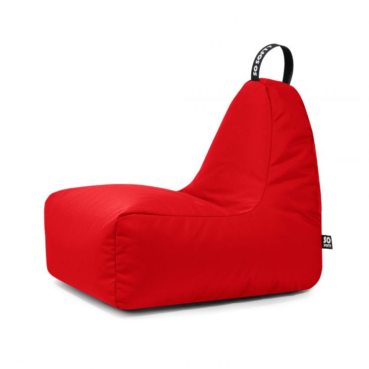 Bean Bag Chill M Glow Red