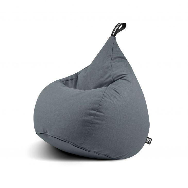 Bean Bag Drop M Scandi Grey